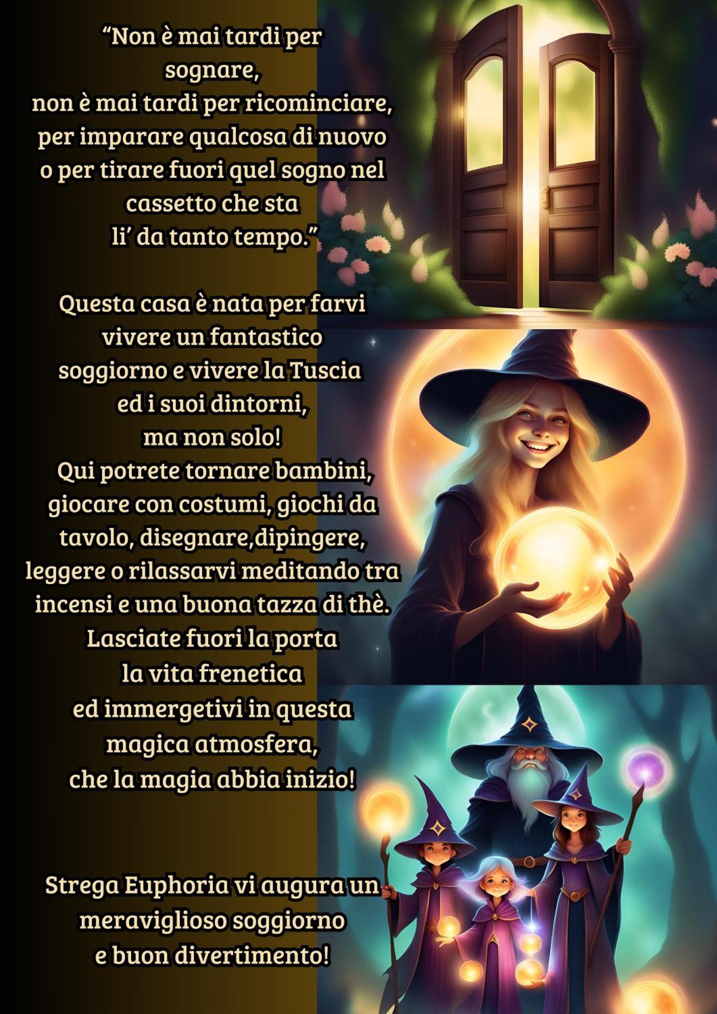 La Casa Di Strega Euphoria - Casa Vacanza Tra Arte E Magia Вітербо Екстер'єр фото